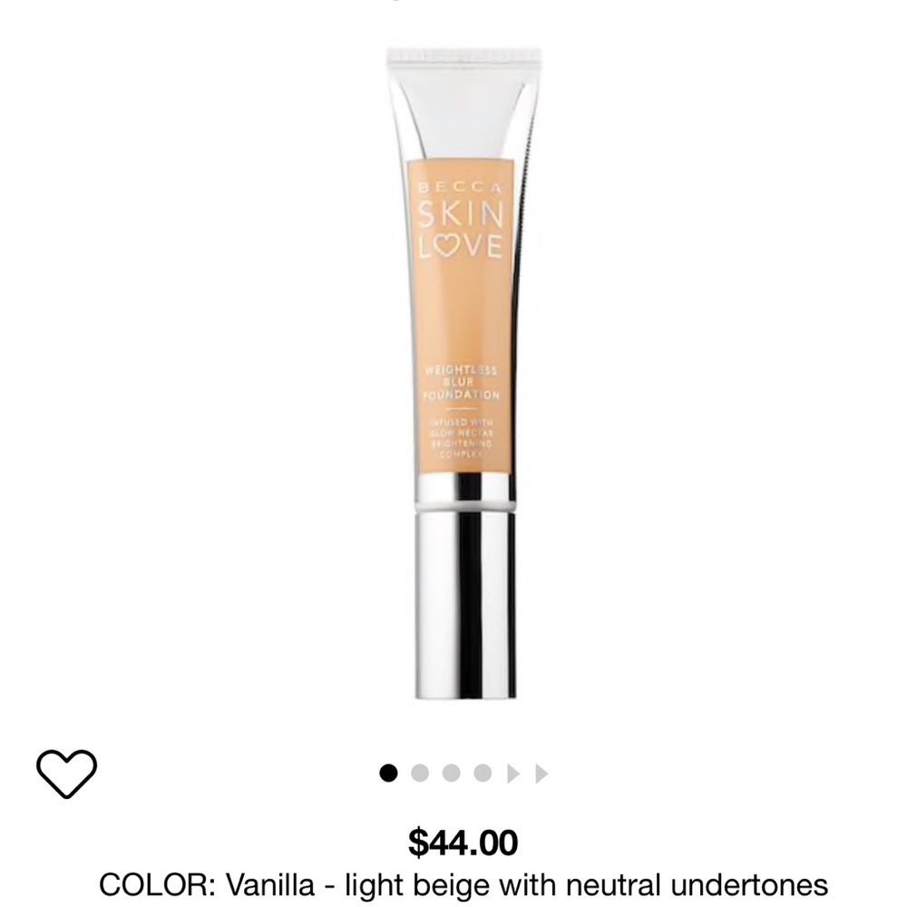 BECCA Skin Love Weightless Blur Foundation Vanilla